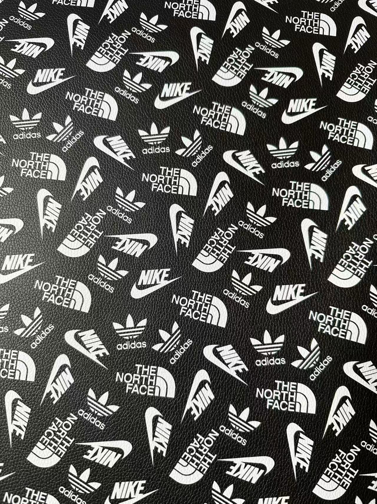 Craft Nike The North Face Adidas Leather Fabric For Handmade Sneaker,Shoes Goods By Yard(Black)