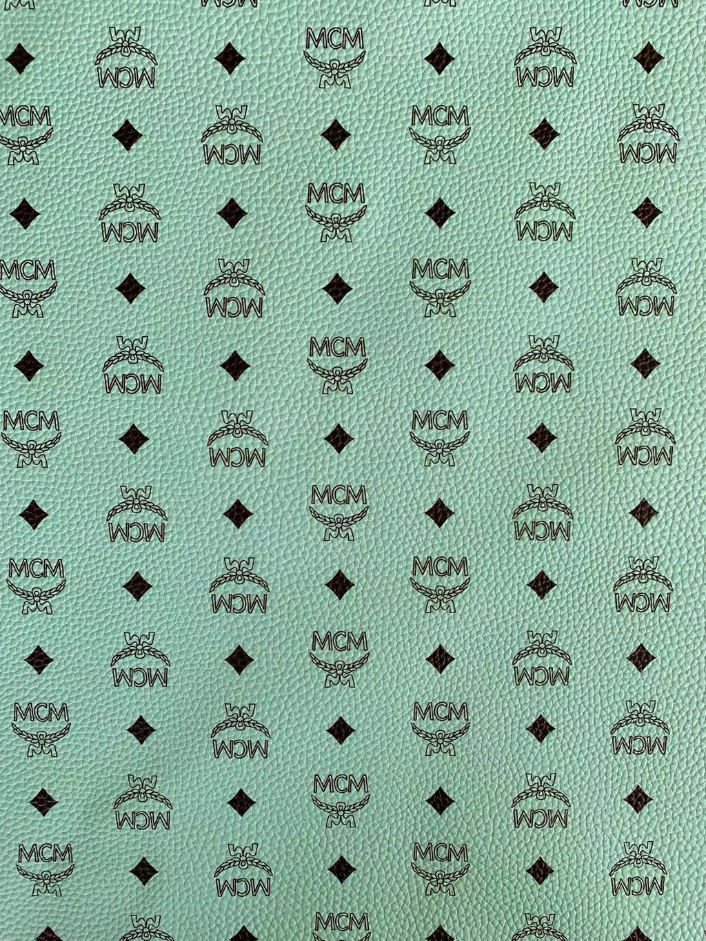 Classic Leather Case Fabric,Handmade Bag Fabric,Hand-made Shoes Fabric (Green)