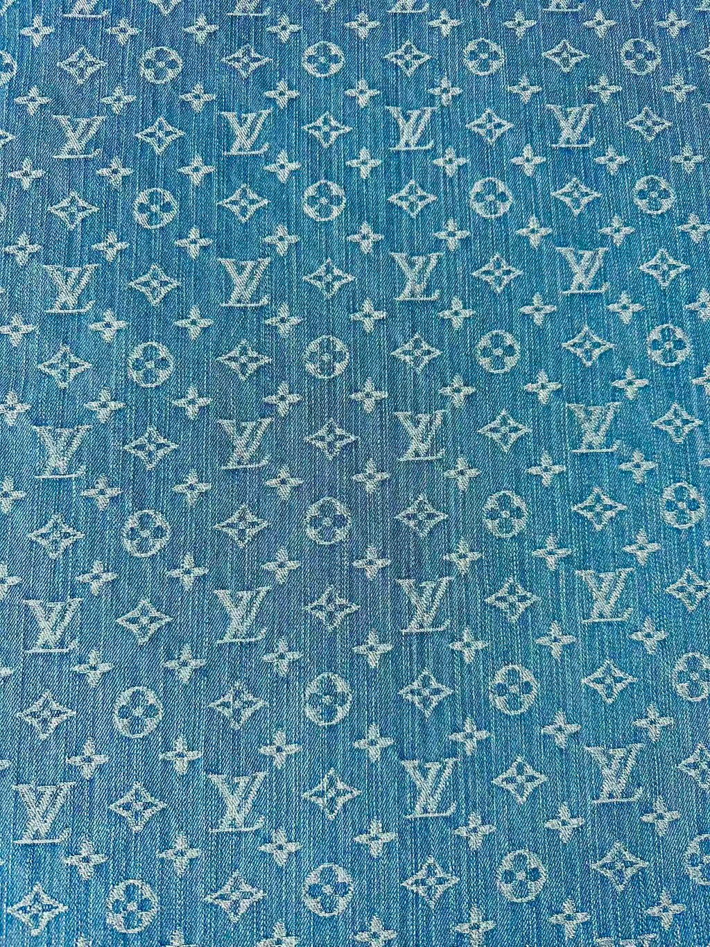 Fashion Bamboo Joint Wash LV Denim Fabric For Sewing Clothing,Bag ,Sneaker Upholstery Goods