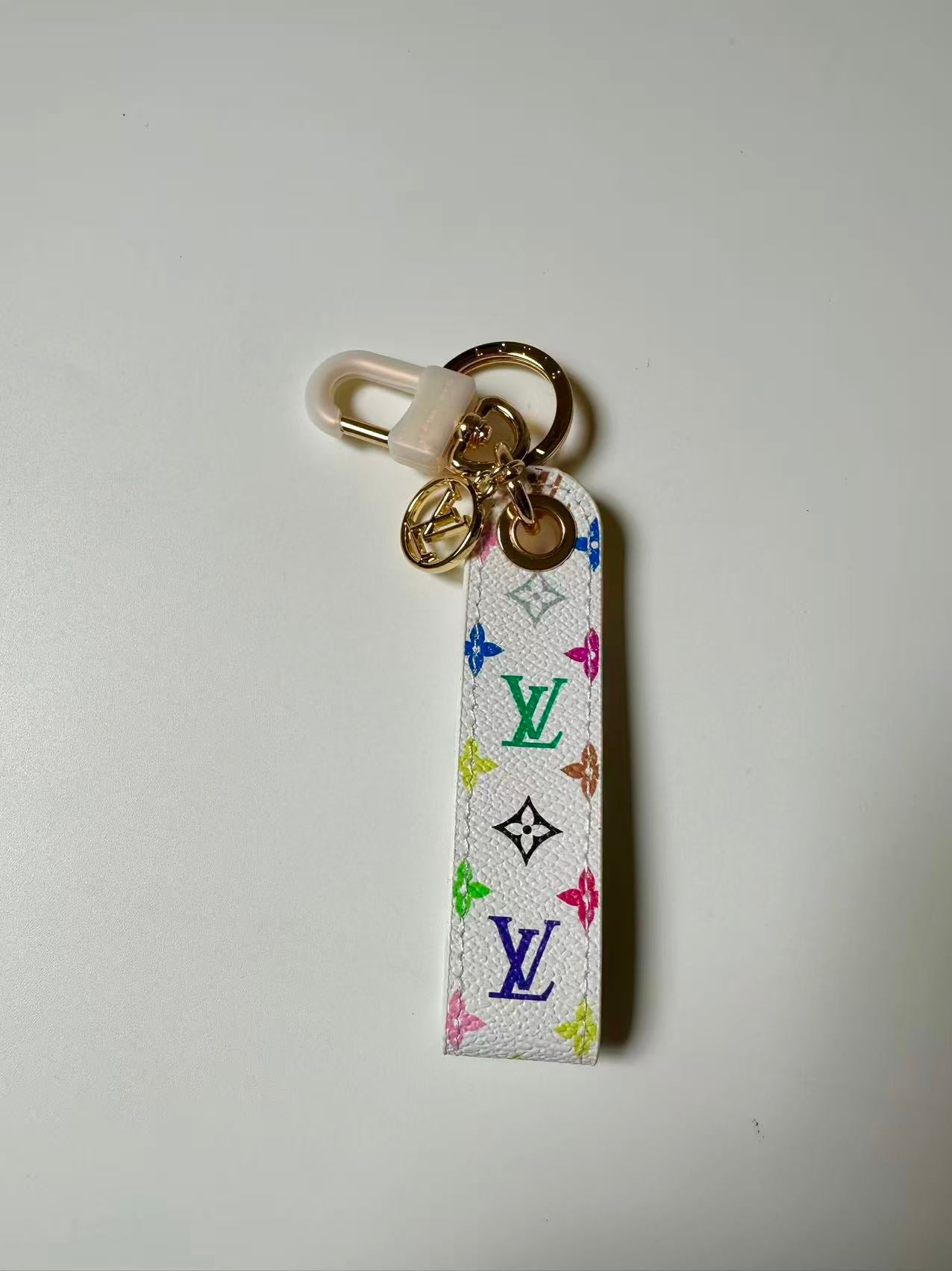 Craft Keychain LV Monogram ,Luxury Bag Accessory Goods
