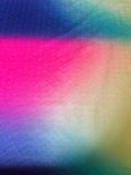 Fashion Gradient Colorful Rainbow LV Embossed Leather Fabric For Handmade Box,Upholstery Goods