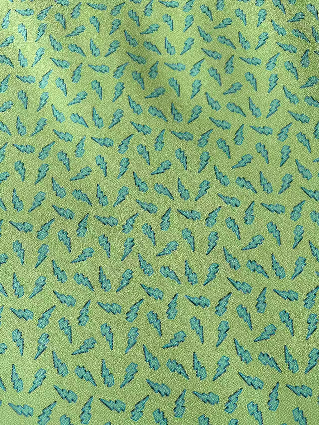 Fashion Green Lighting Leather Fabric For Handmade Sneaker , Bag Upholstery Goods By Yard