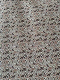 Fashion Gray Camouflage Leather Fabric For Handmade Sneaker , Bag Upholstery Goods By Yard