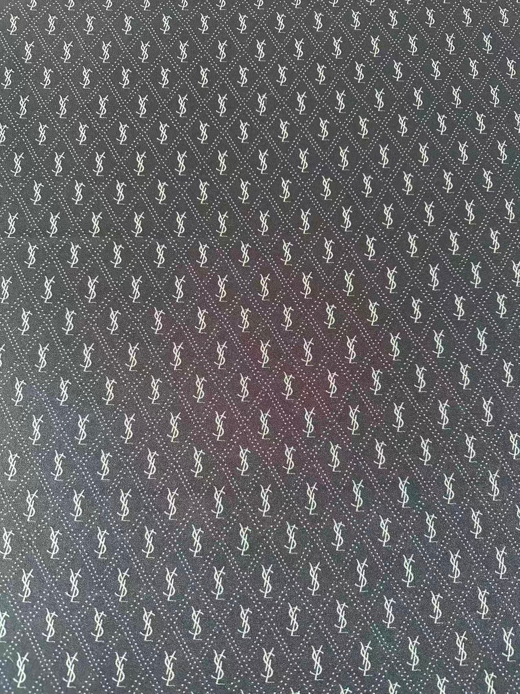 Craft Black YSL Cloth Fabric For Handmade Clothing, Apparel Goods By Yard