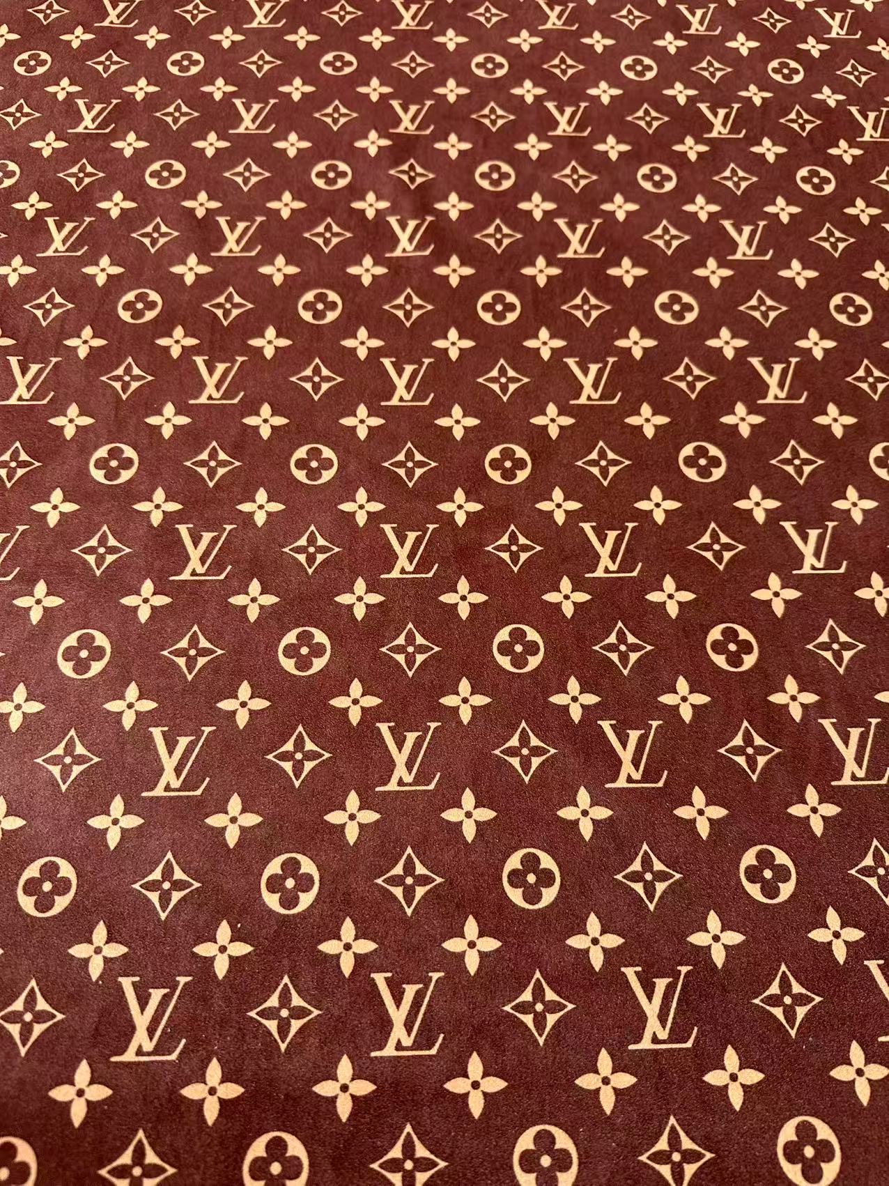 Fashion Brown Suede Fabric For Handmade Sneaker,Car Upholstery and Apparel By Yard