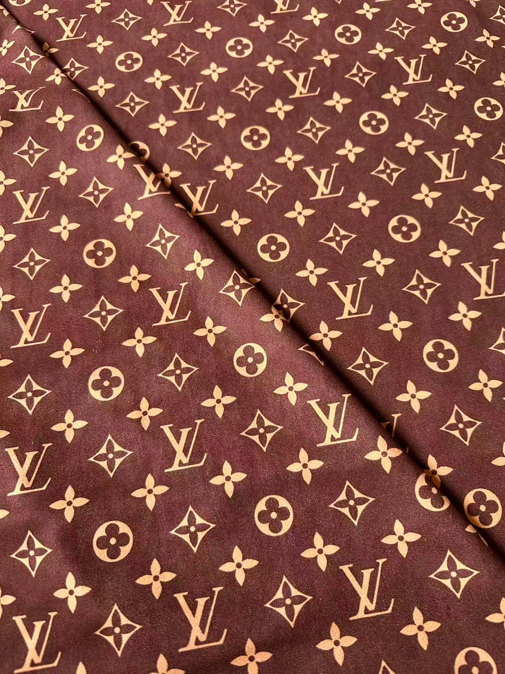 Fashion Brown Suede Fabric For Handmade Sneaker,Car Upholstery and Apparel By Yard