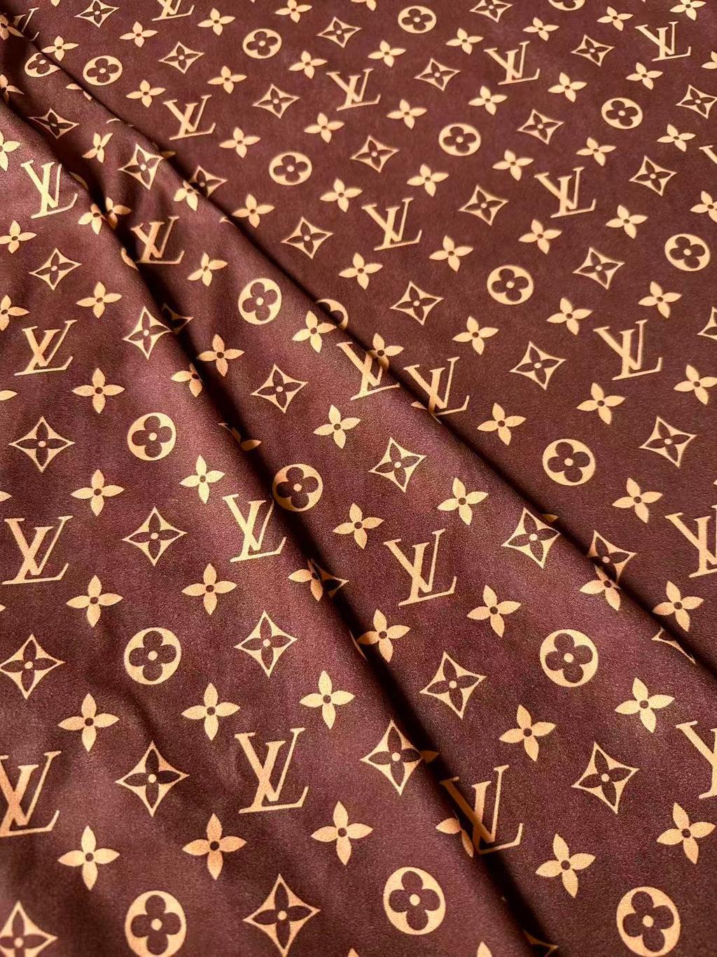 Fashion Brown Suede Fabric For Handmade Sneaker,Car Upholstery and Apparel By Yard