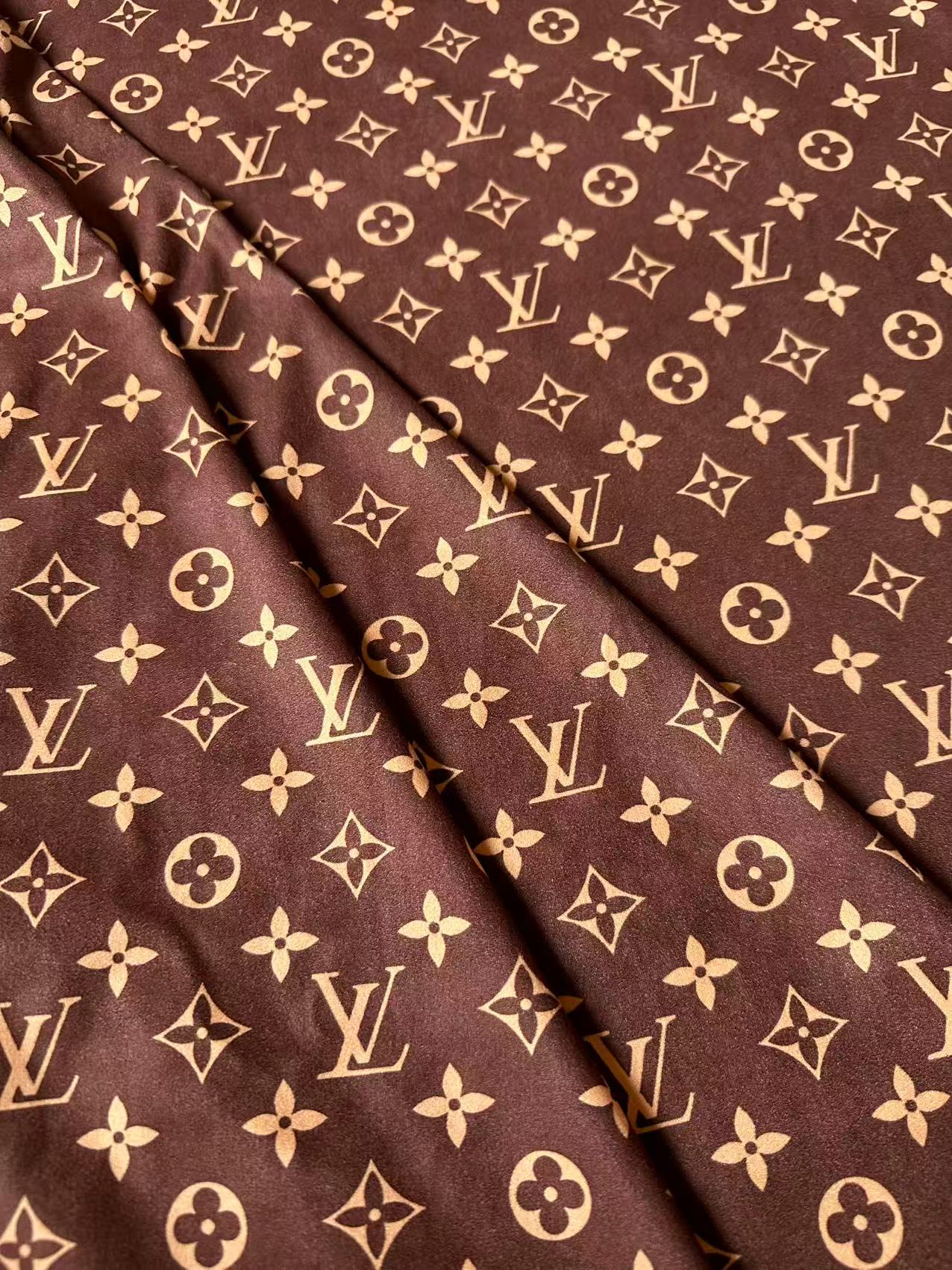 Fashion Brown Suede Fabric For Handmade Sneaker,Car Upholstery and Apparel By Yard