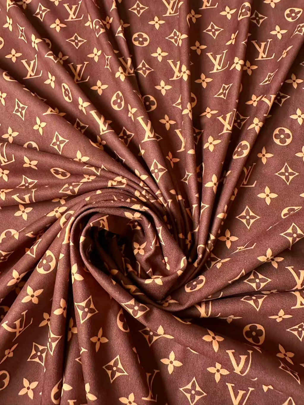 Fashion Brown Suede Fabric For Handmade Sneaker,Car Upholstery and Apparel By Yard