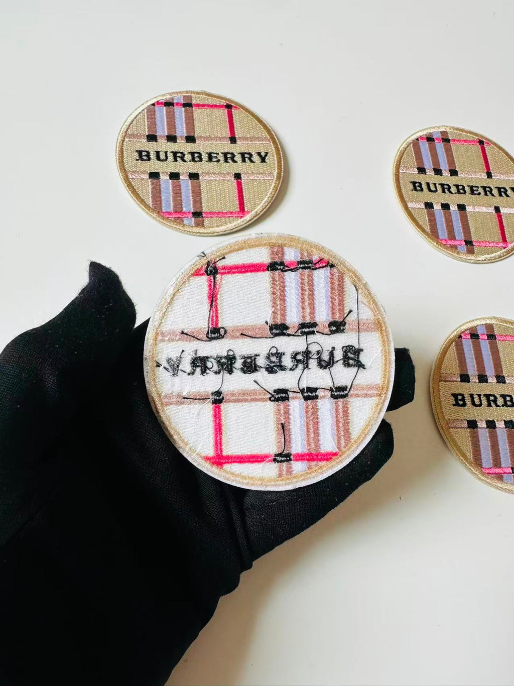 Craft Embroidery Jacquard Patches For Customized Clothing
