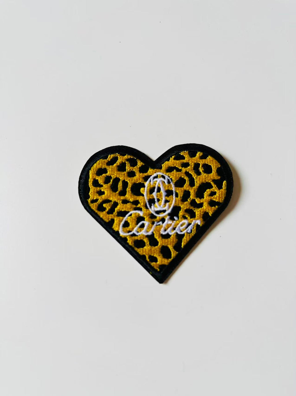 Craft Embroidery Cartier Jacquard Patches For Customized Clothing