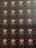 Fashion Saxons Design Vinyl leather Fabric By Yard