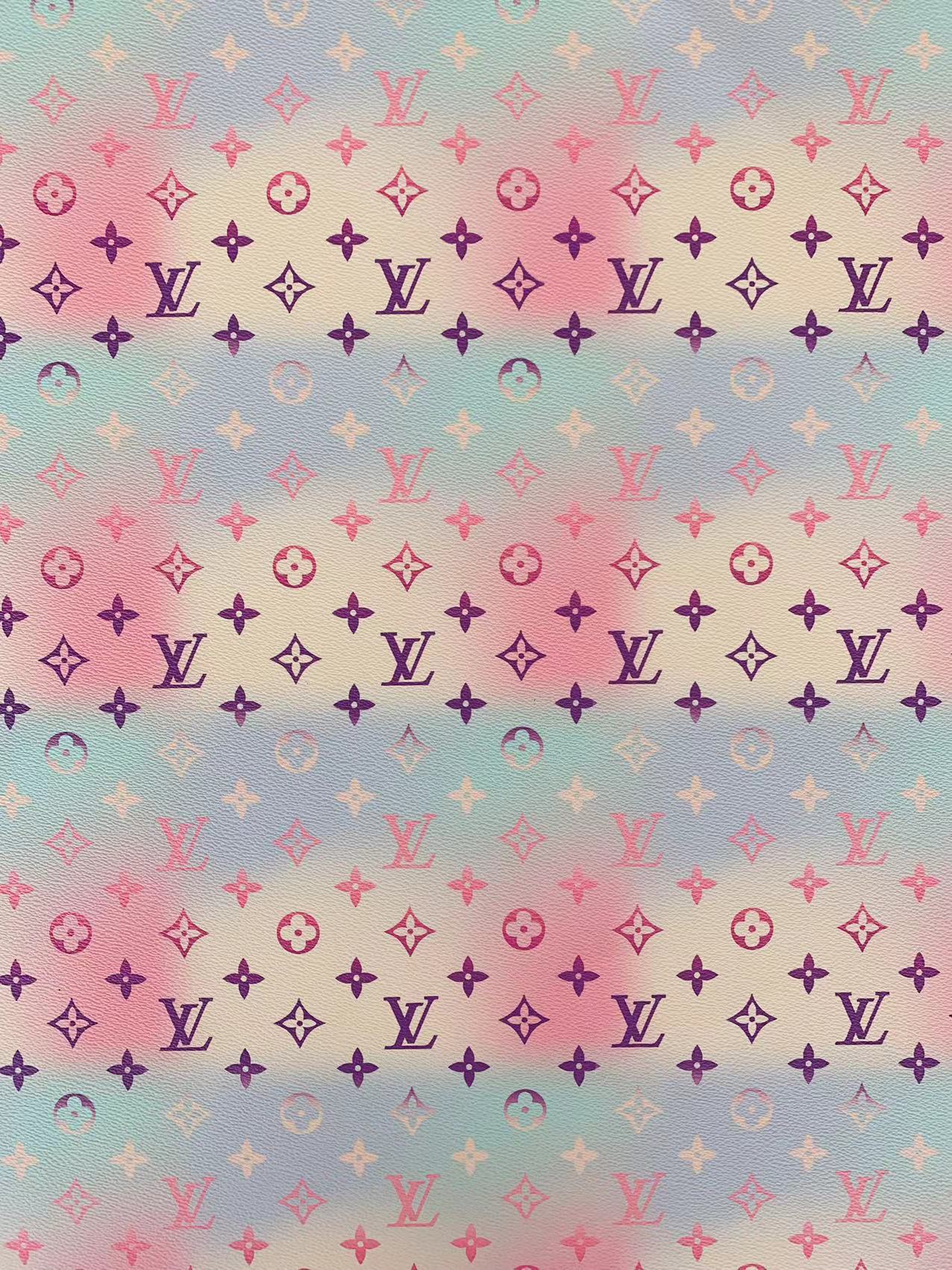 Fashion  LV Small 1 inch stripe vinyl leather for handmade goods By Yards